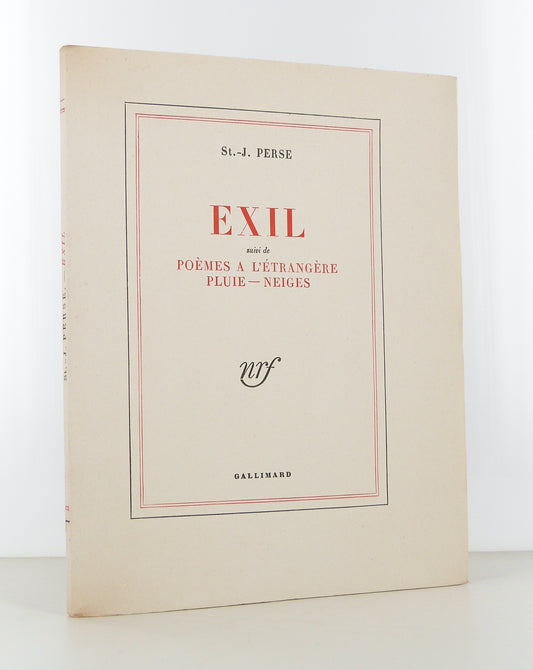 Exile followed by Poems to a Foreign Woman - Rain - Snows