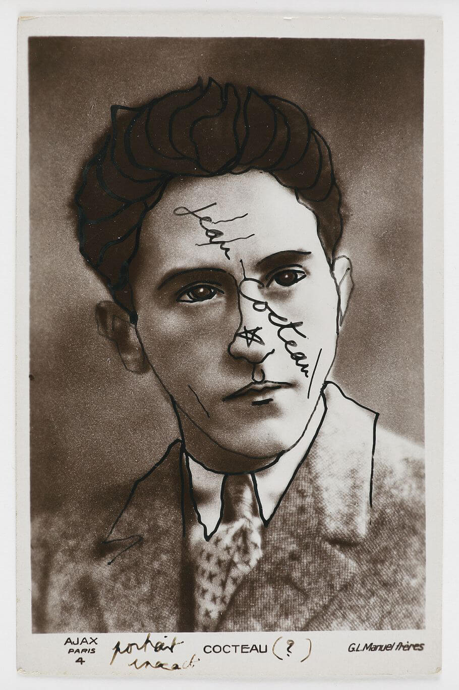 Photo encadrée de Jean Cocteau
