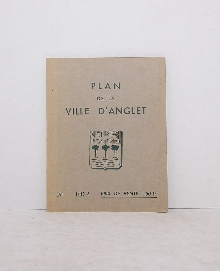 Plan de la Ville d'Anglet.