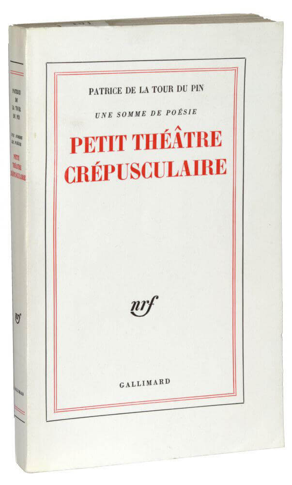 Petit théâtre crépusculaire.