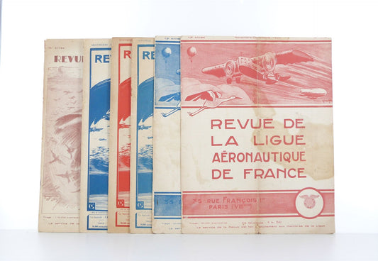 Revue Aéronautique de France / Revue de la ligue aéronautique de France
