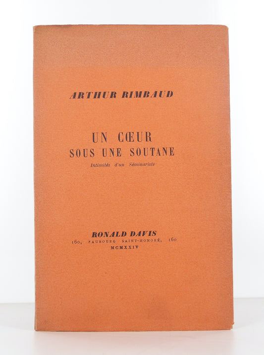 A Heart Beneath a Cassock. Intimate Confessions of a Seminarian.