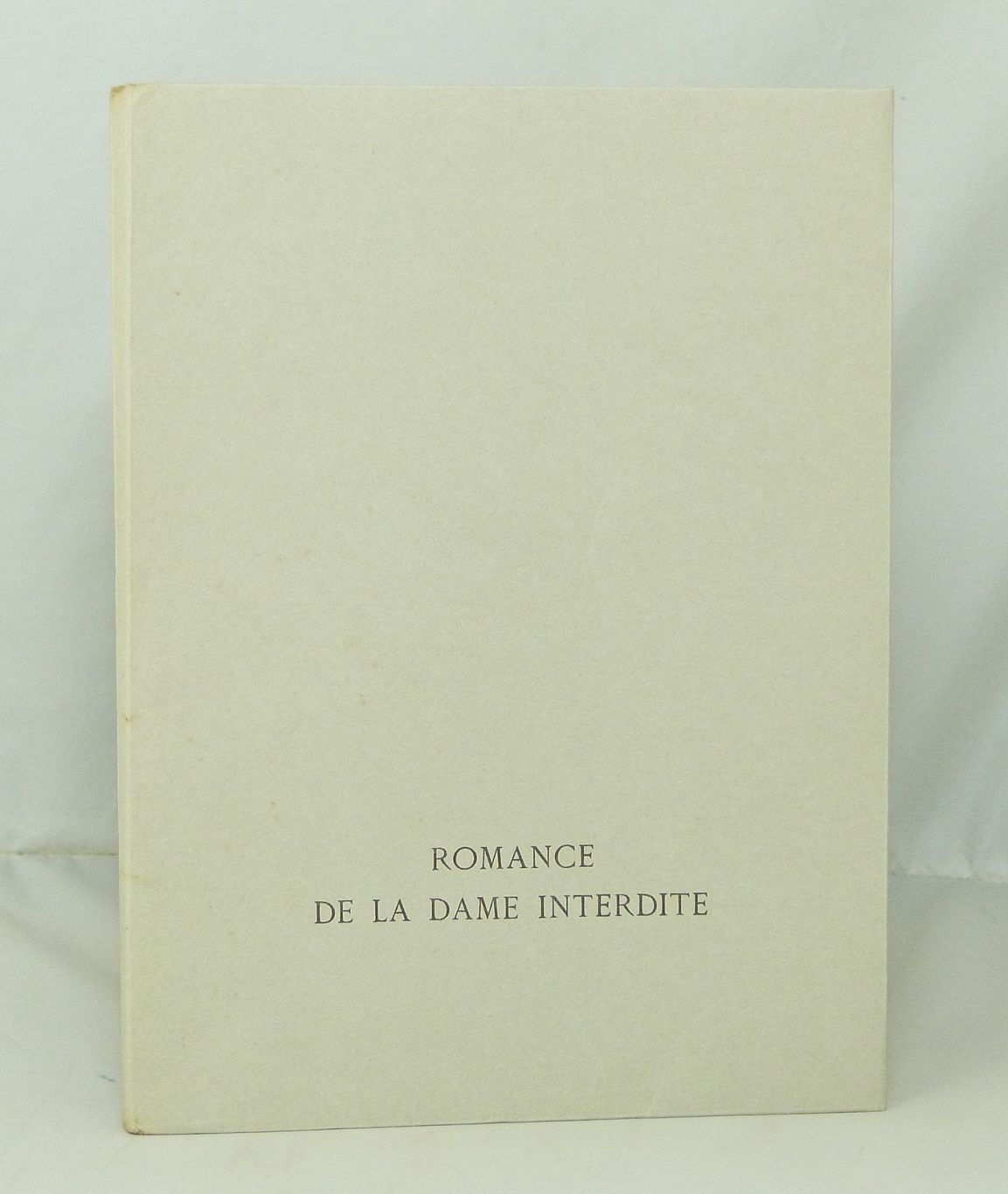 Romance de la dame interdite