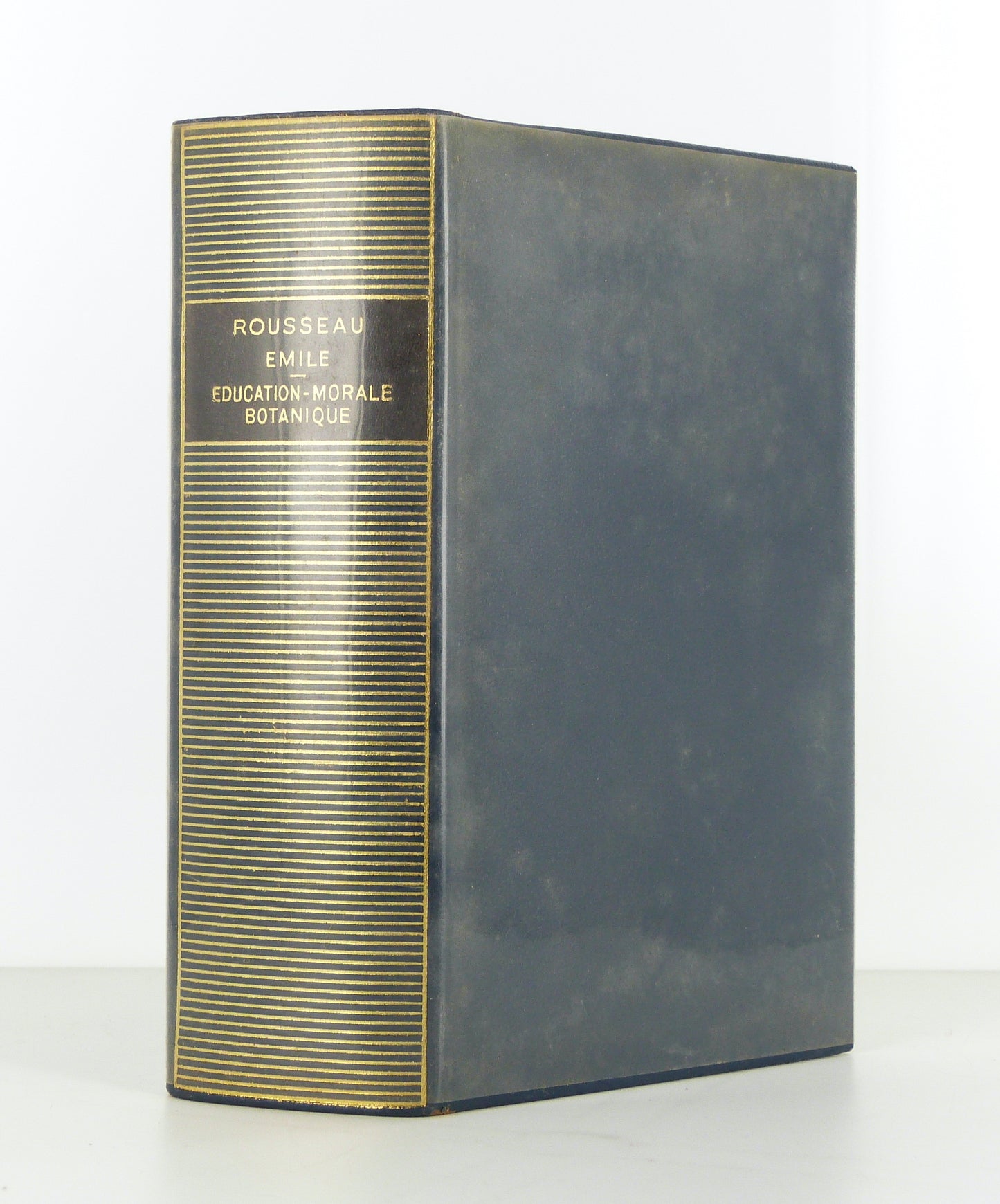 Oeuvres complètes. IV. Emile. Education - Morale - Botanique.