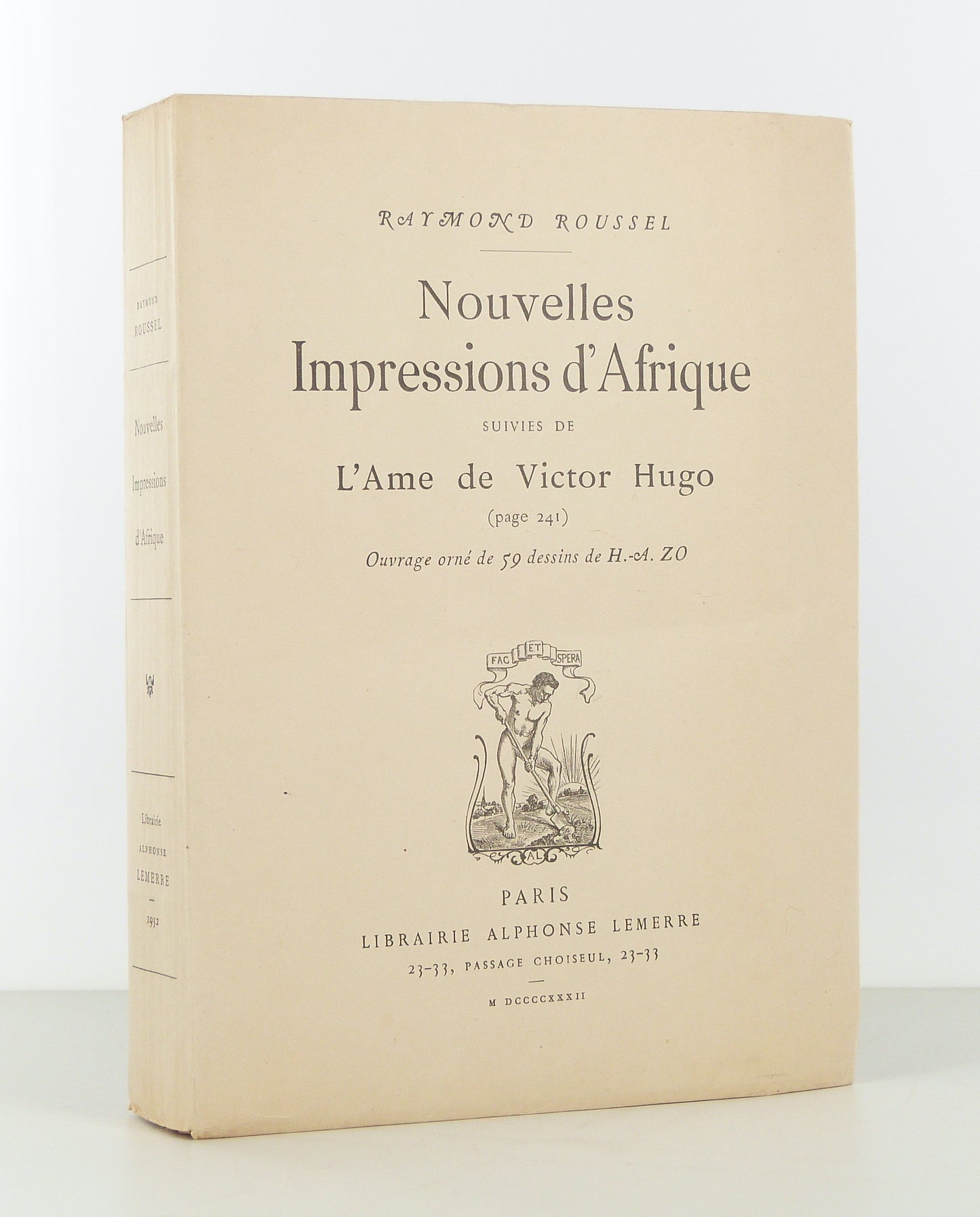 New Impressions of Africa, followed by The Soul of Victor Hugo