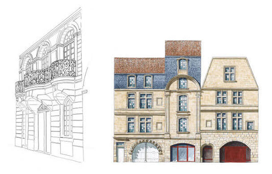 Façades rue de la Fusterie