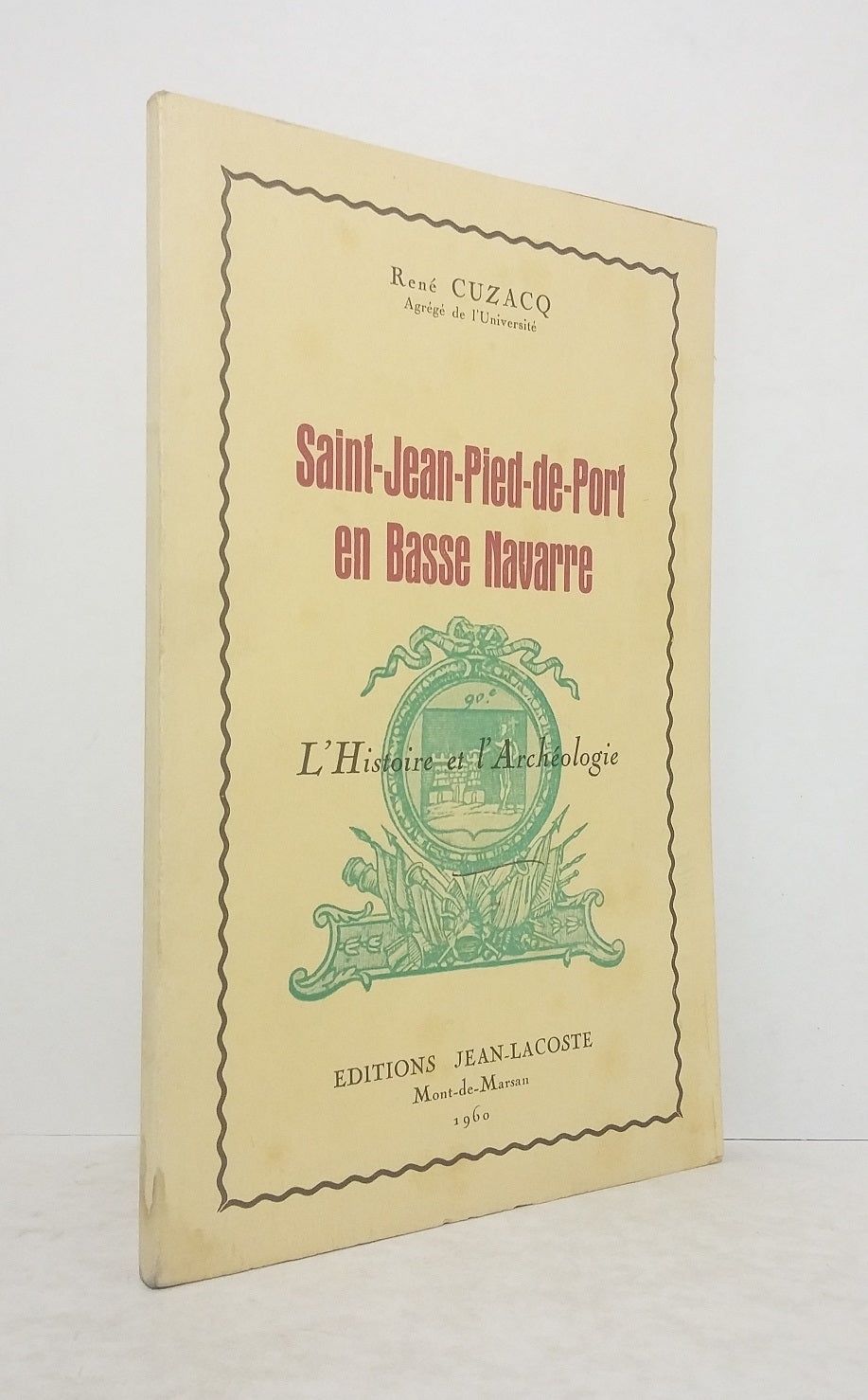 Saint-Jean-Pied-de-Port en Basse-Navarre.
