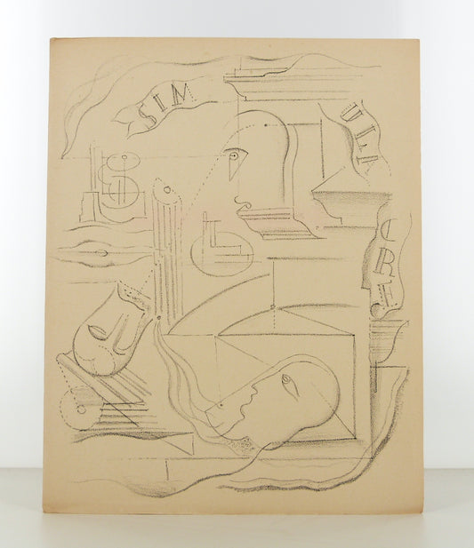 Simulation. Poems and lithographs.