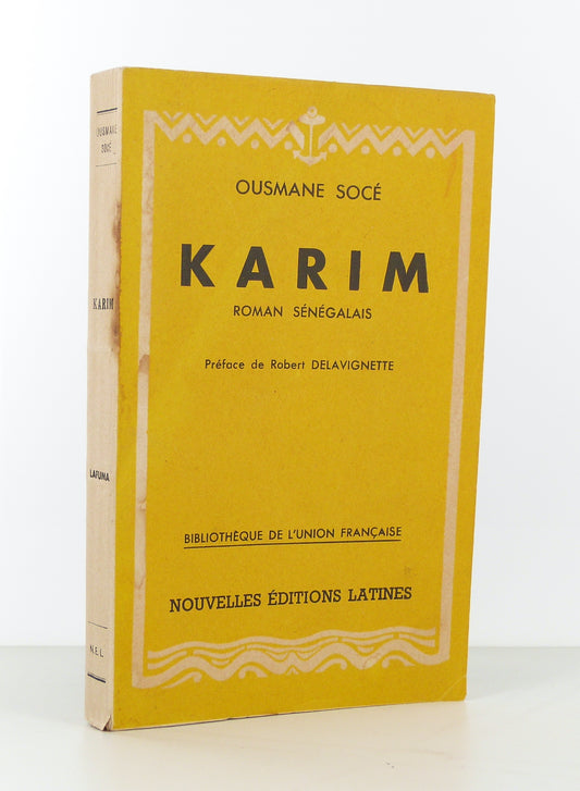Karim, a Senegalese novel, followed by tales and legends from Black Africa.