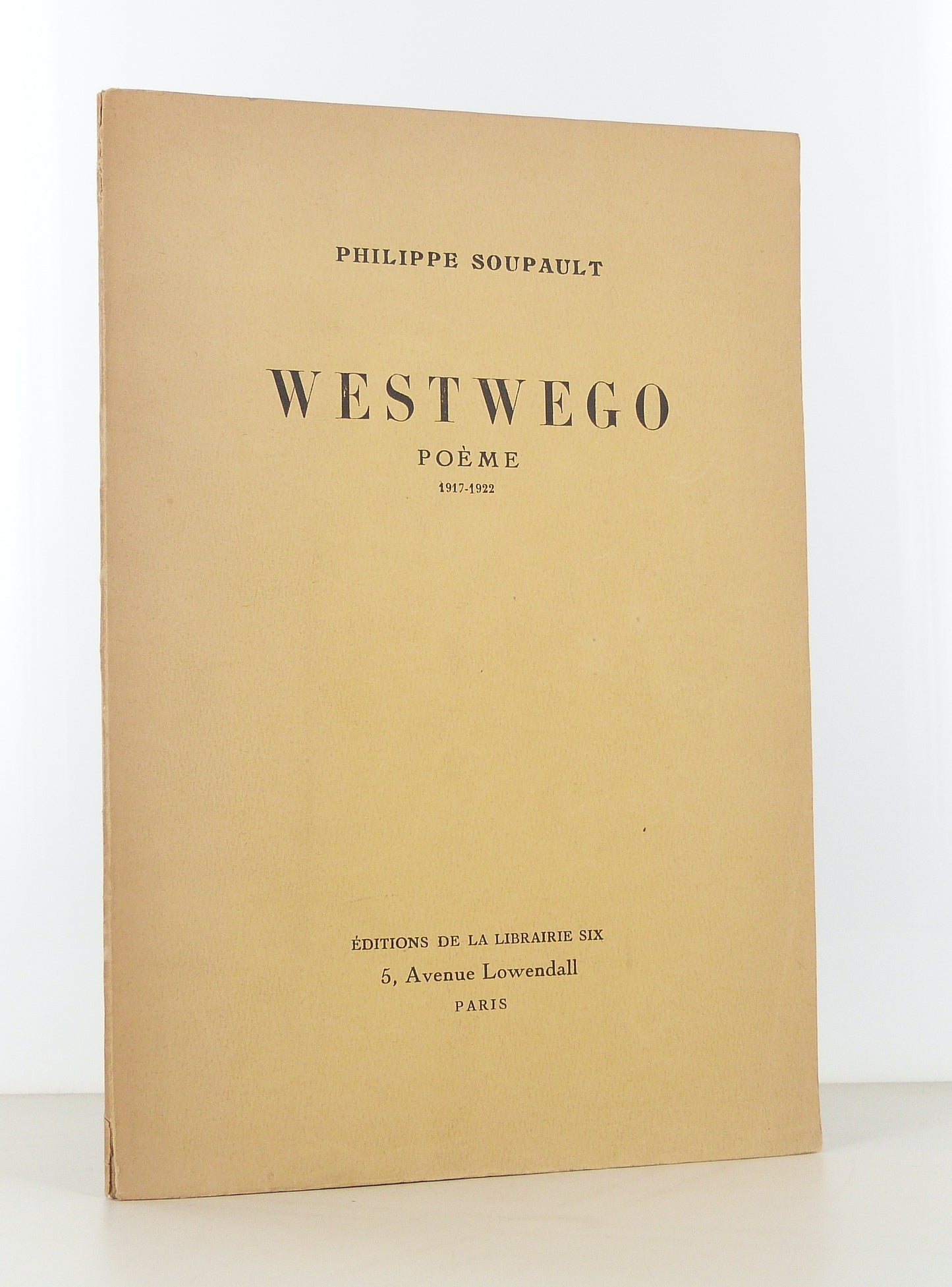 Westwego. Poem 1917-1922.
