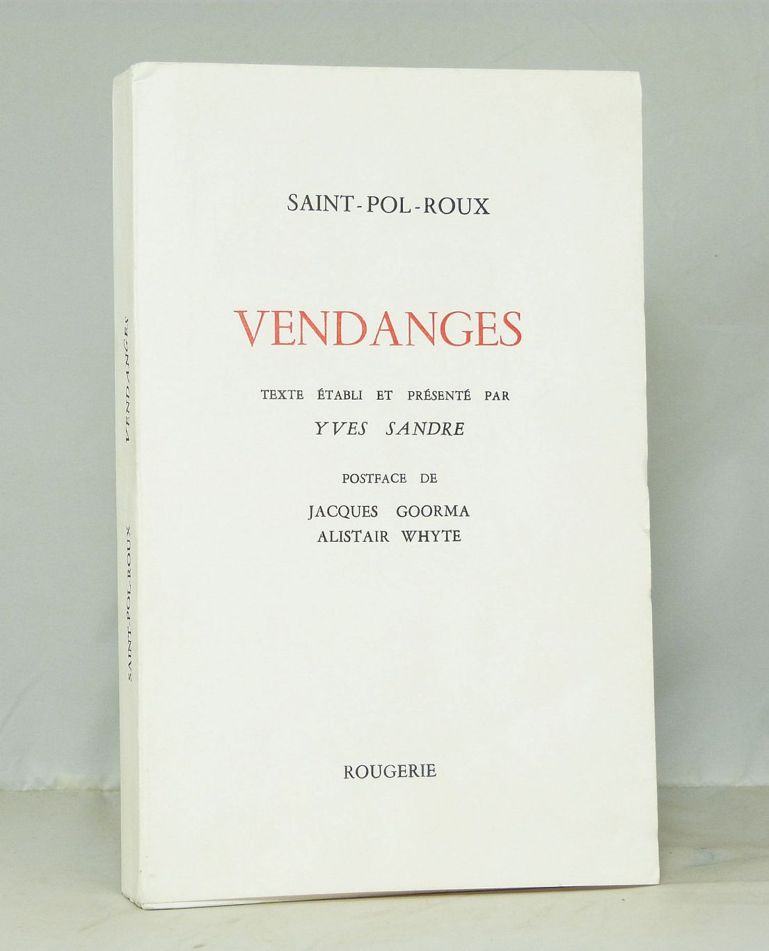 Vendanges.