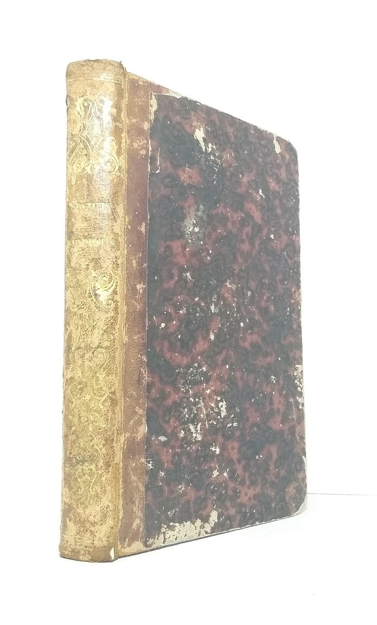 Synodal Statutes of the Diocese of Bayonne, published in the general synod held on September 15, 1829.