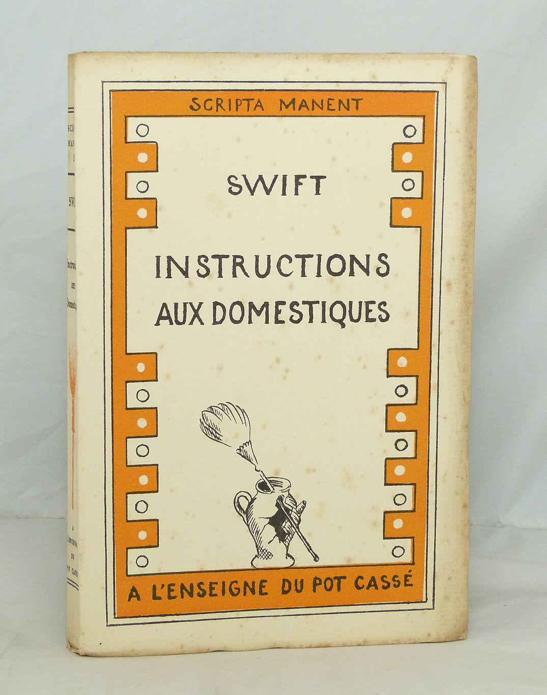 Instructions aux domestiques. Pensées.