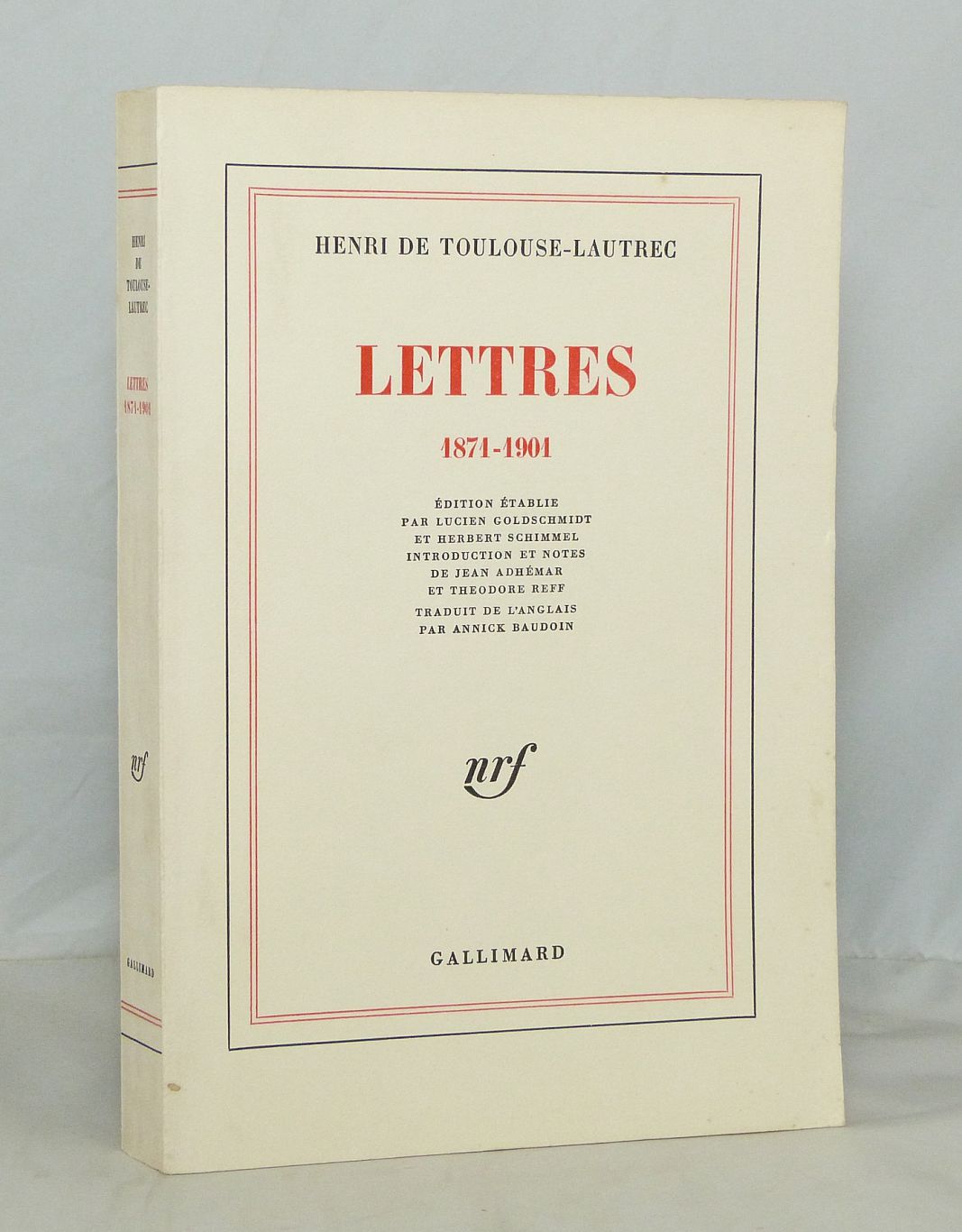 Lettres 1871-1901