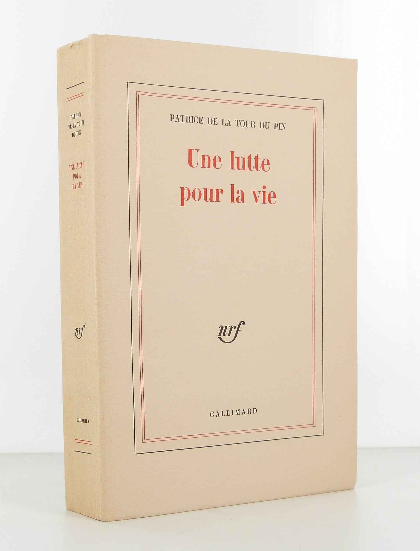 Une lutte pour la vie