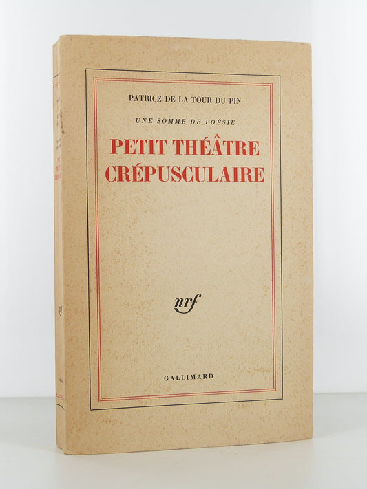 Petit théâtre crépusculaire