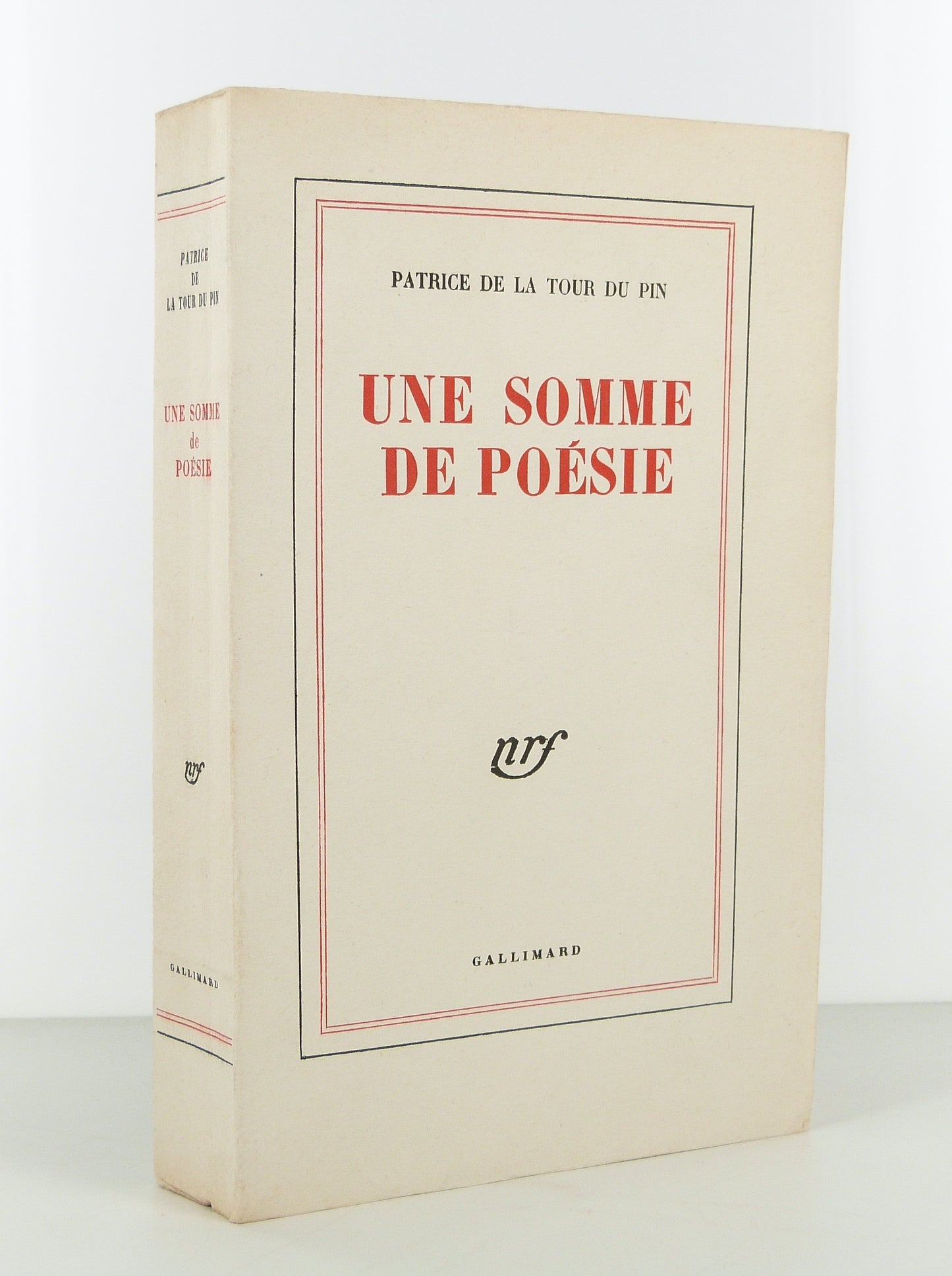 A collection of poetry