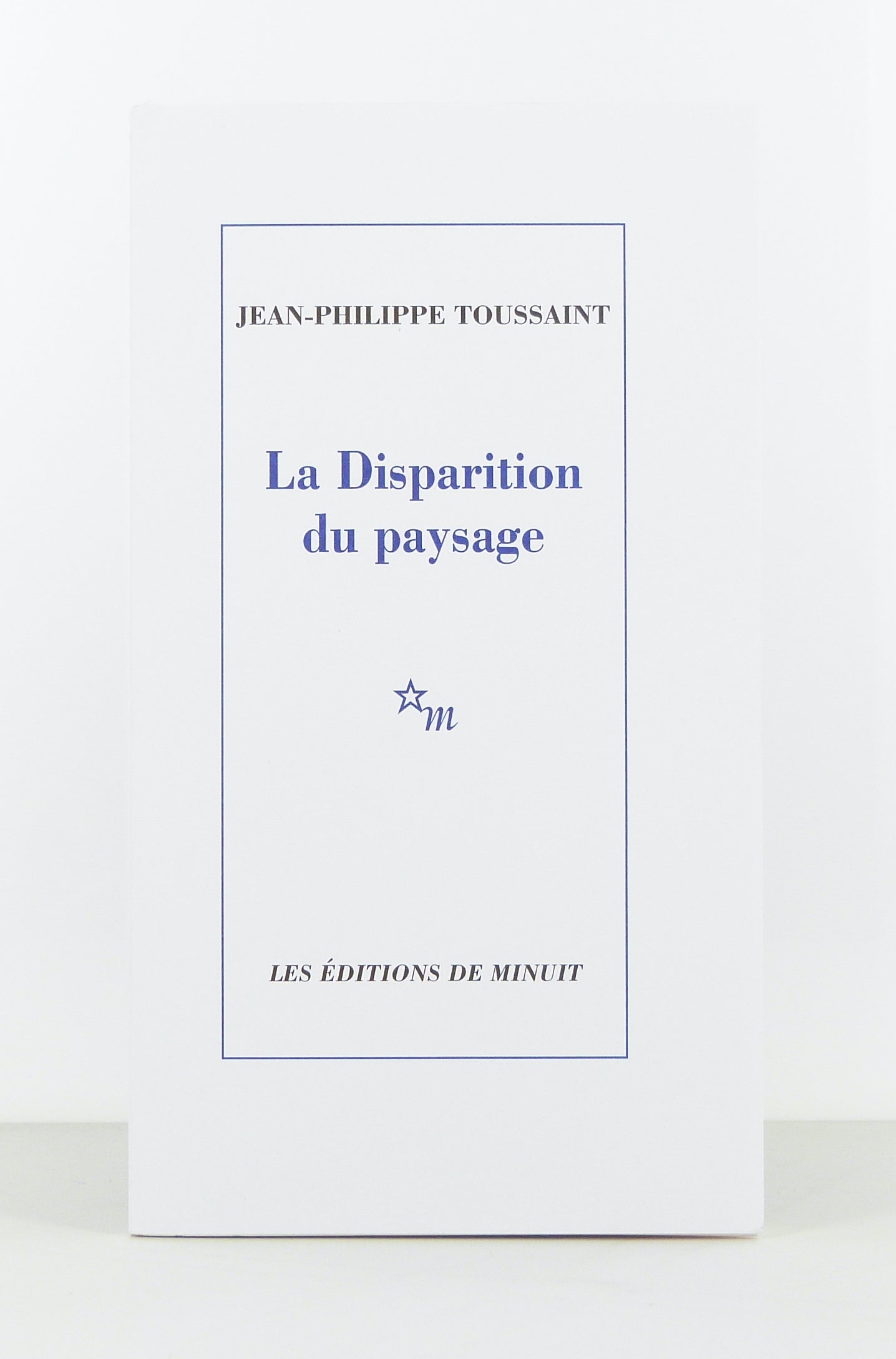 La Disparition du paysage