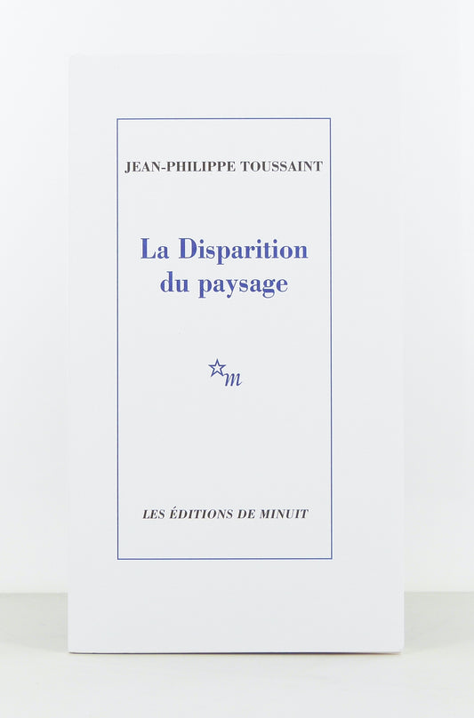 La Disparition du paysage