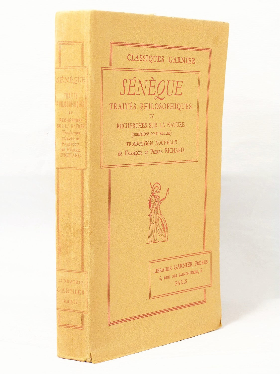 Philosophical Treatises. Volume IV. Investigations into Nature (Natural Questions)