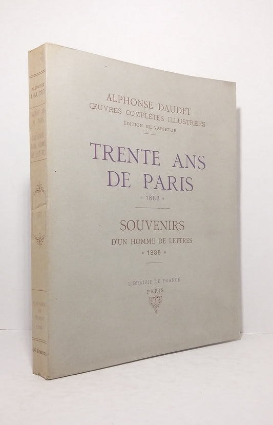 Trente ans de Paris - 1888.