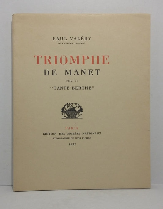Triomphe de Manet.
