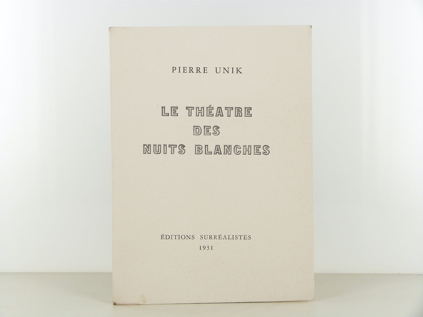 Le théâtre des nuits blanches