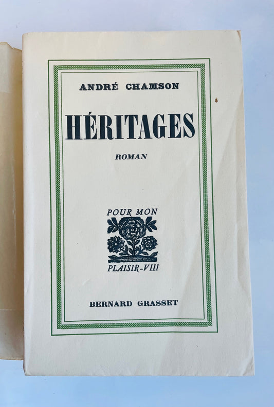 Legacies. A novel