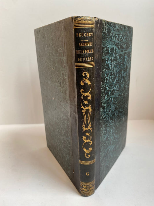 Archives of the Paris Police. Volume VI.