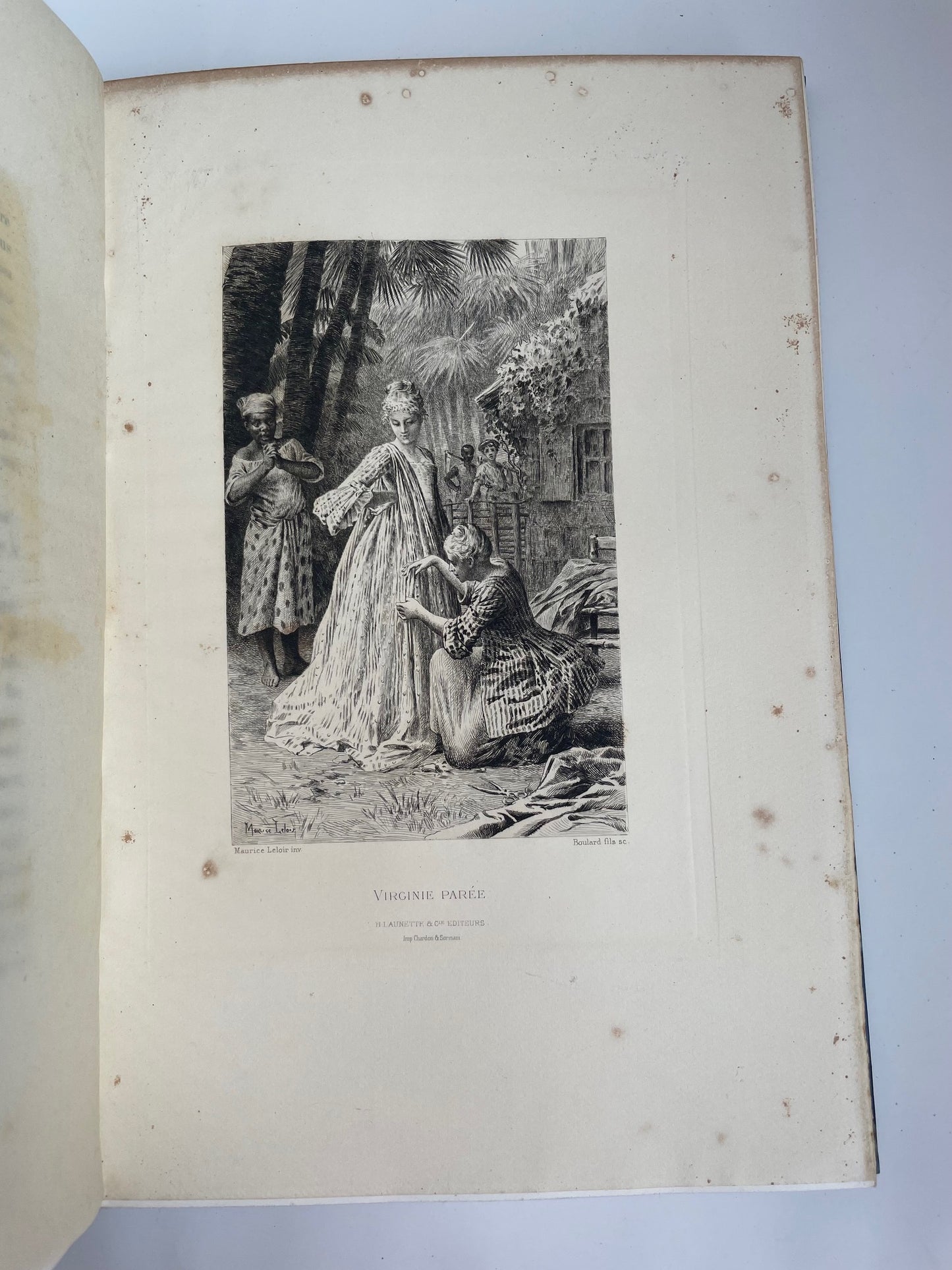 A la feuille de rose. Maison turque.