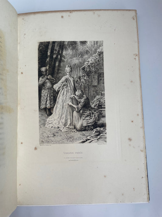 A la feuille de rose. Maison turque.