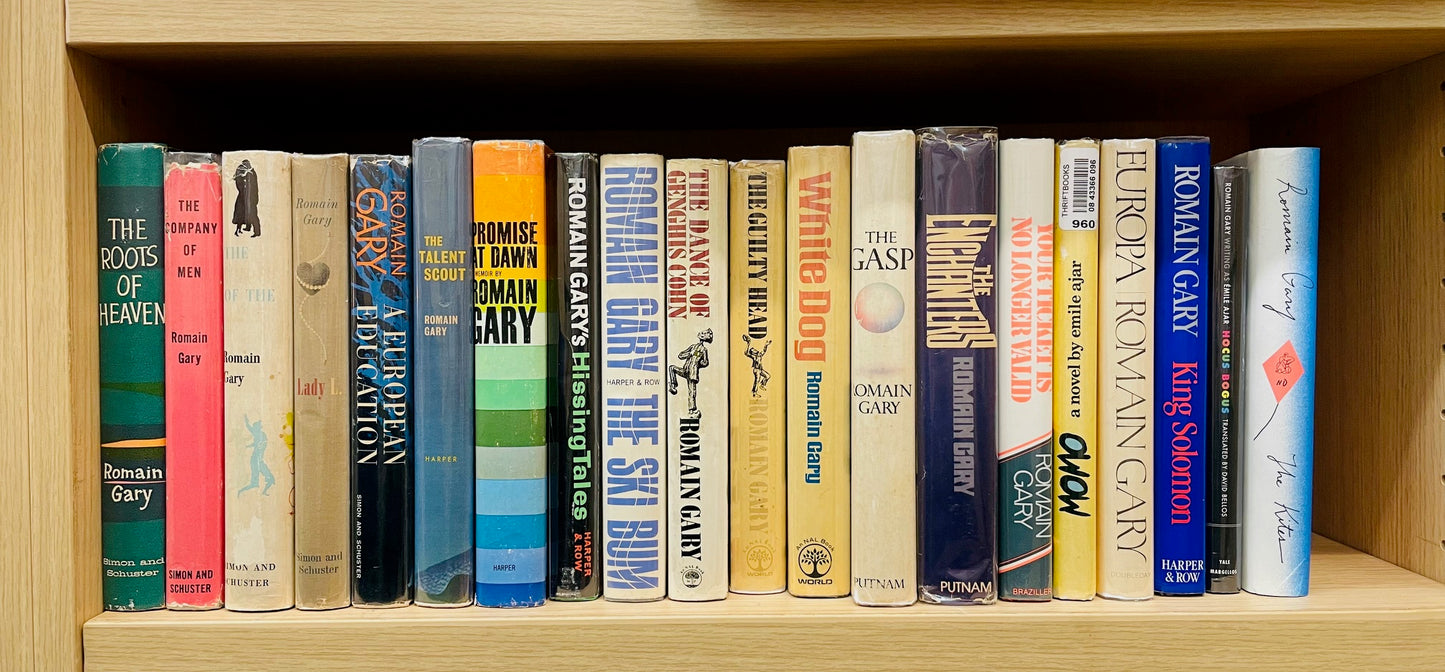 Lot de 20 Romain Gary en éditions originales US