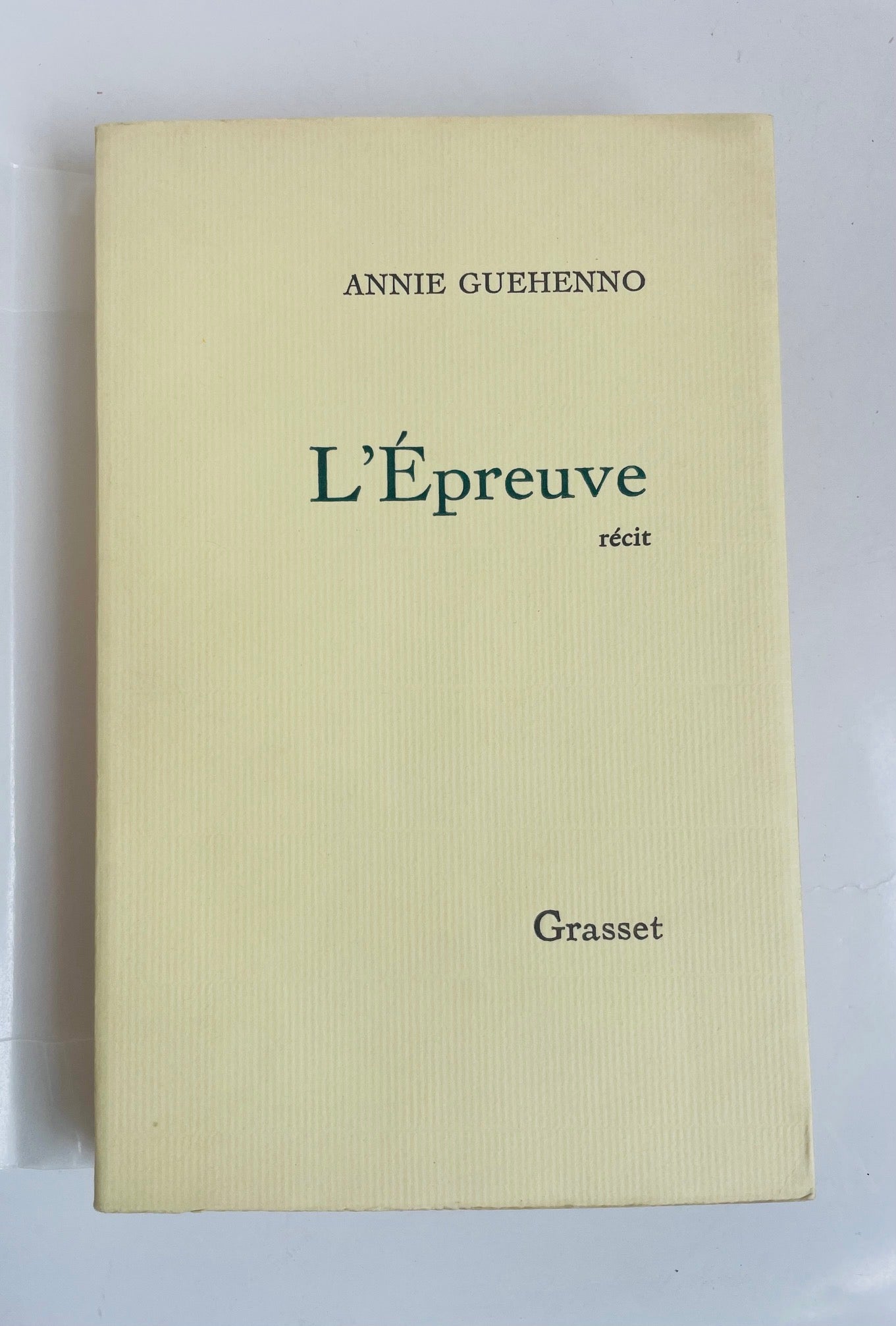 L'Épreuve