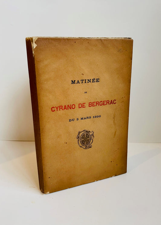 Morning performance of Cyrano de Bergerac on March 3, 1898