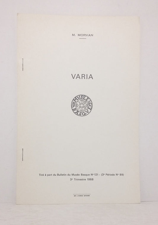 Varia.