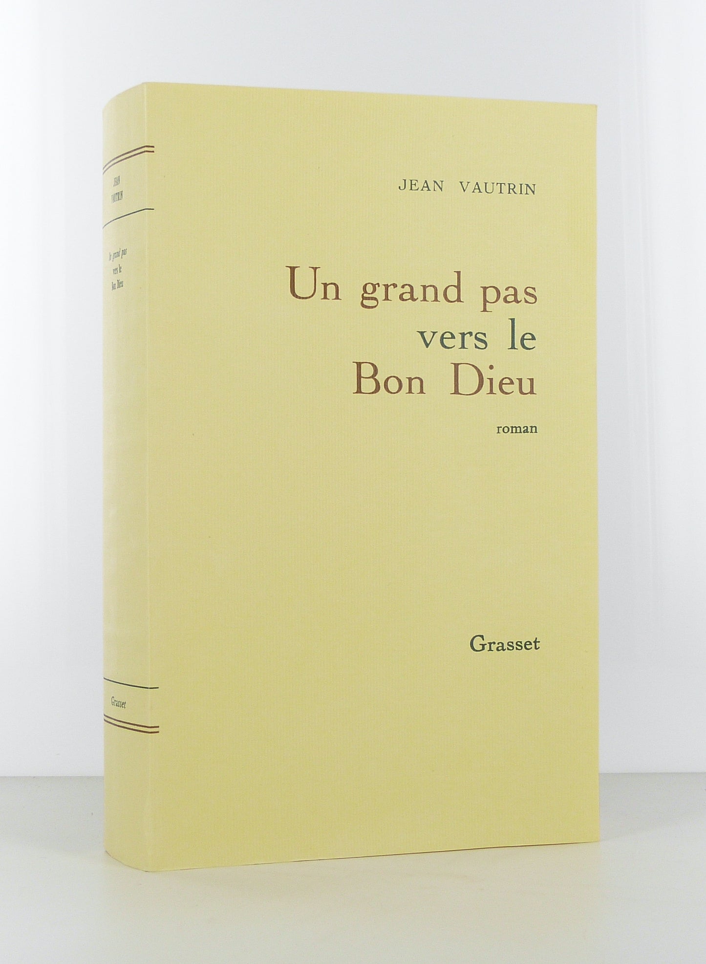 Un grand pas vers le Bon Dieu
