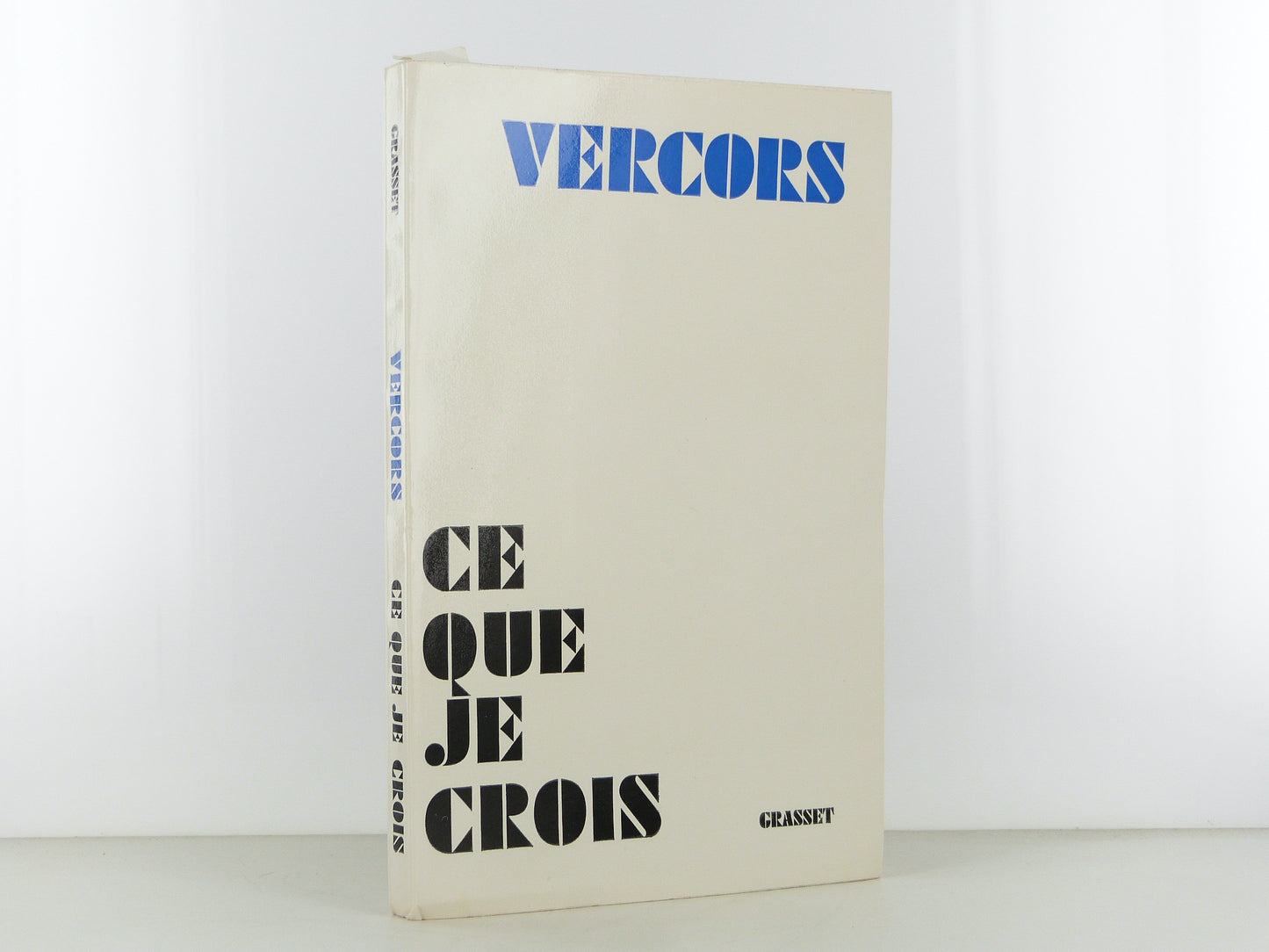 Ce que je crois