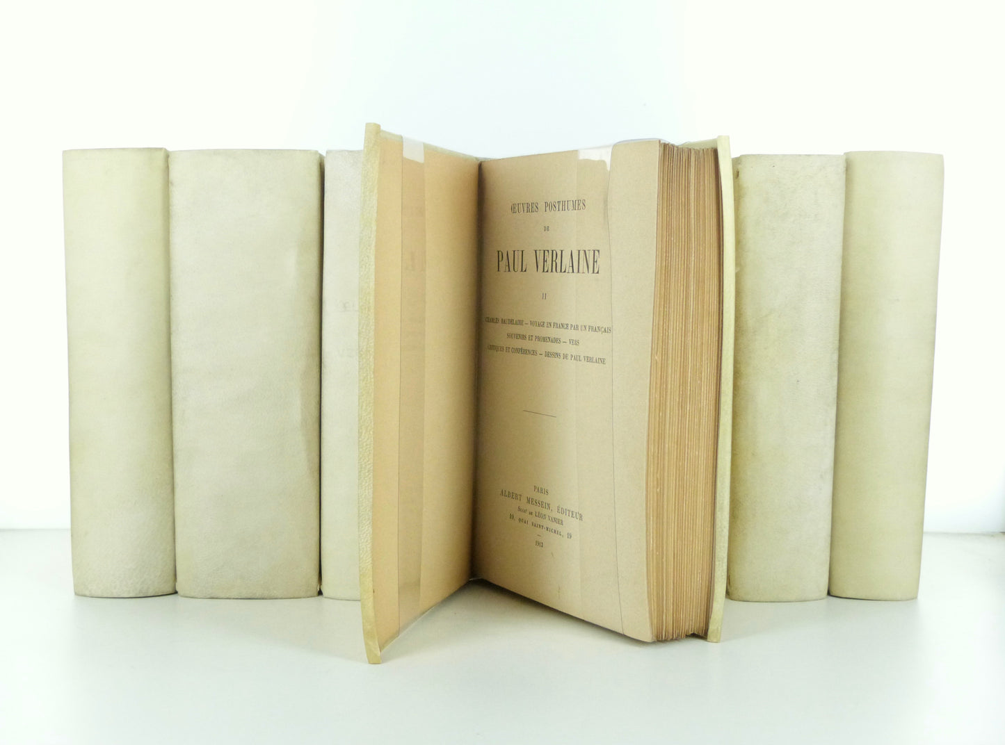 Oeuvres posthumes et complètes de Paul Verlaine.