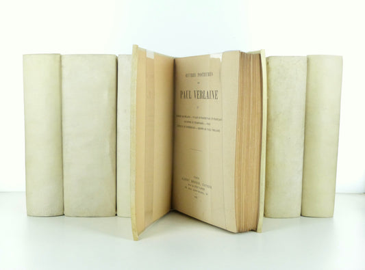 Oeuvres posthumes et complètes de Paul Verlaine.
