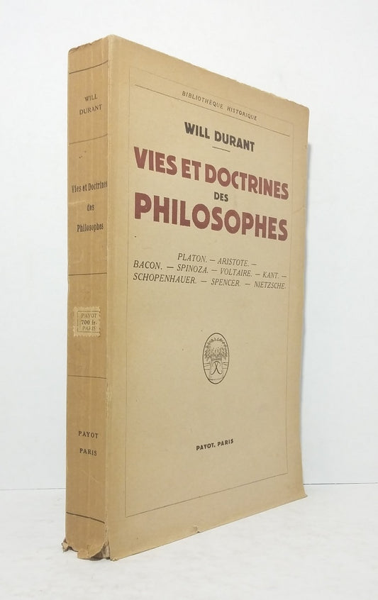 Vie et doctrine des philosophes.