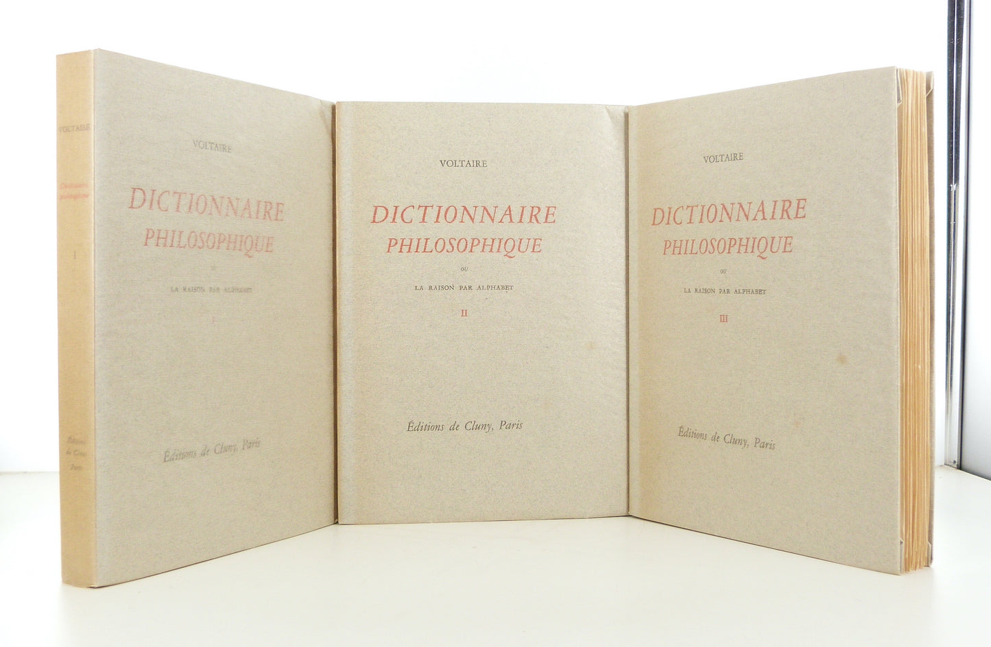 Dictionnaire philosophique ou la Raison par Alphabet
