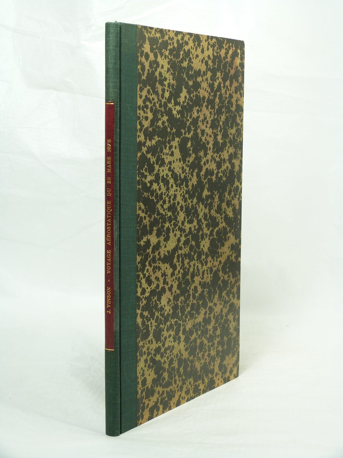 Report on the aerostatic voyage of March 29, 1875 presented to the Society of Sciences and Arts of Bayonne
