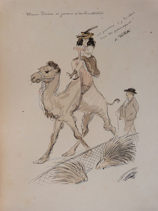 Iconographie de A. Willette (de 1861 à 1909)