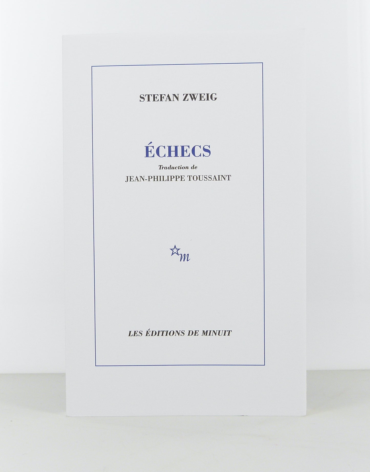 Échecs. Traduction de Jean-Philippe Toussaint.