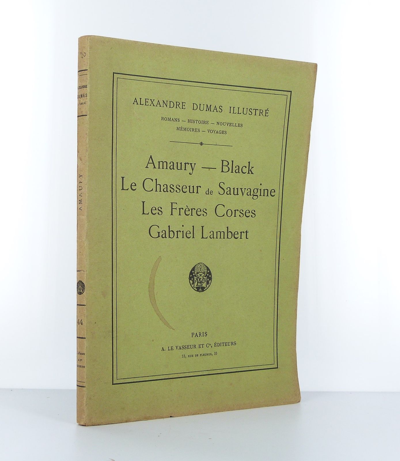Amaury - Black - Le Chasseur de sauvagine - Les Frères Corses - Gabriel Lambert