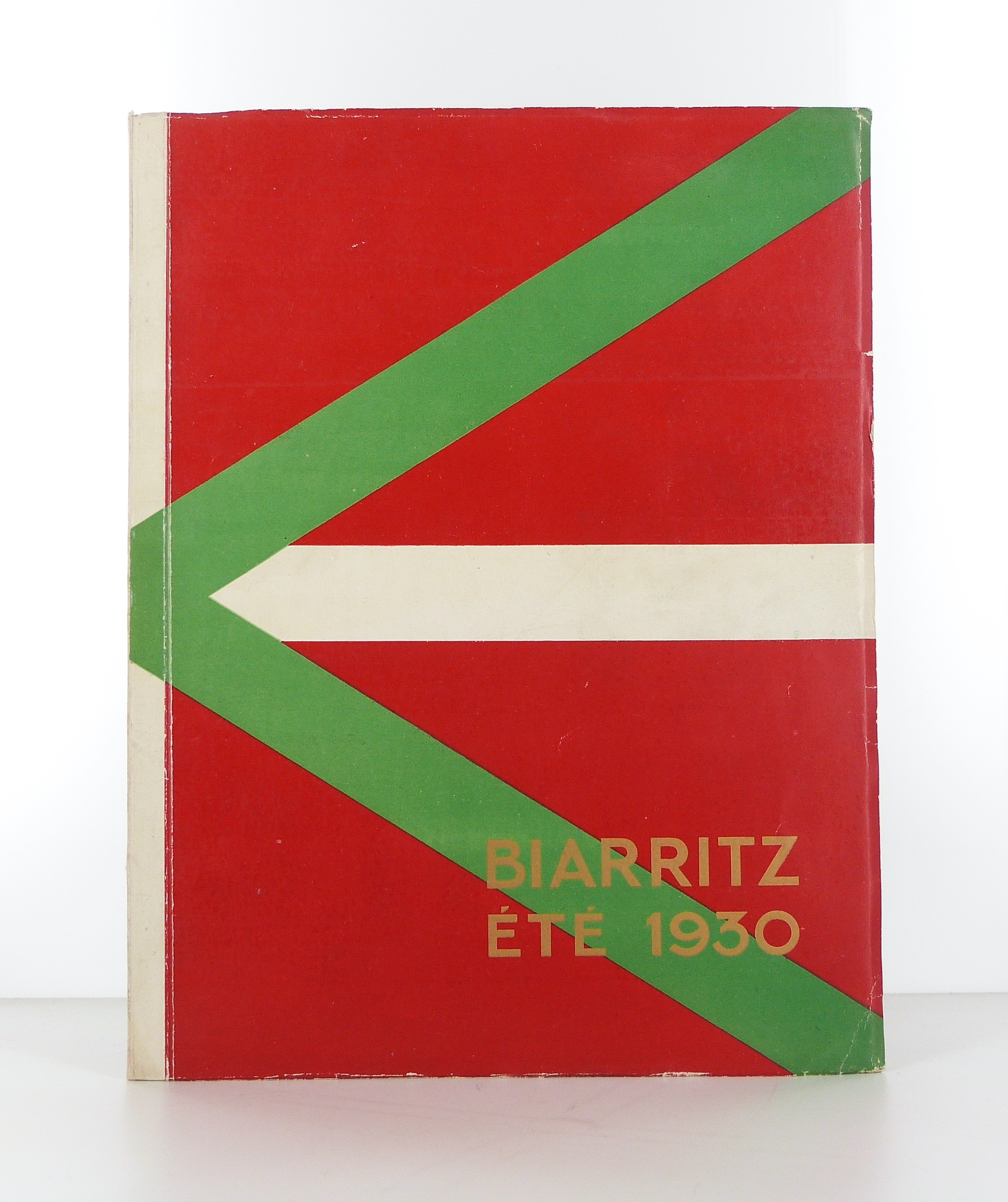 Serre-Livres En Bois Vintage - Maison Basque / Souvenir Biarritz - Années 50