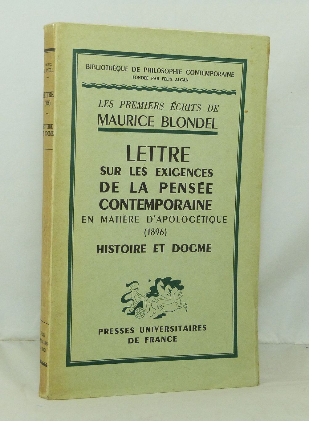 Lettre sur les exigences de la pensée contemporaine 