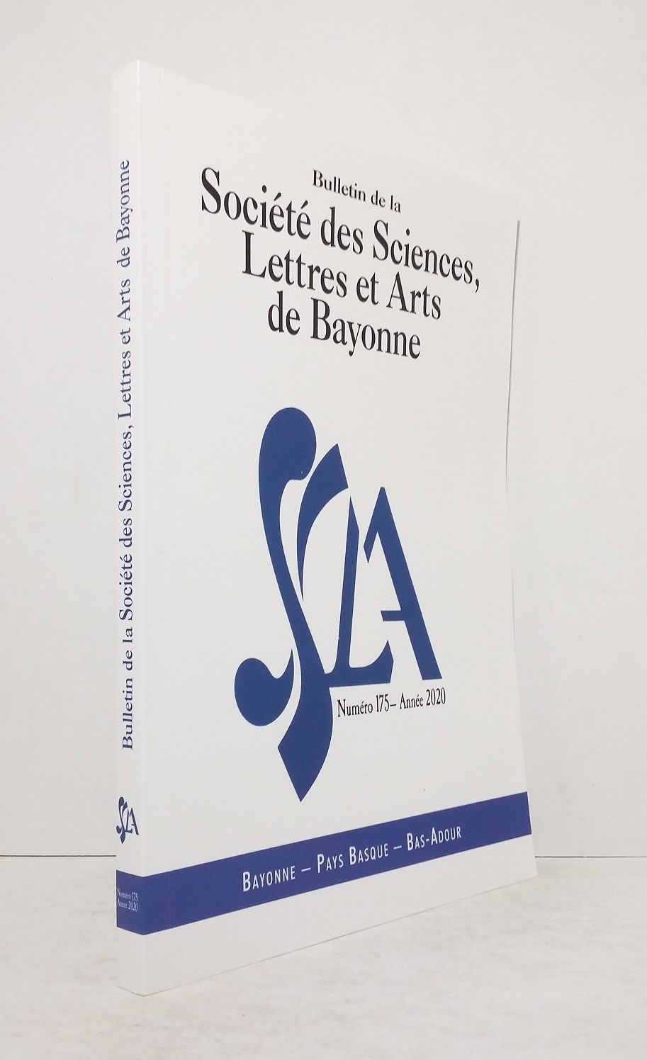 Bulletin de la Société des Sciences, Lettres et Arts de Bayonne. Numéro 175  - 2020