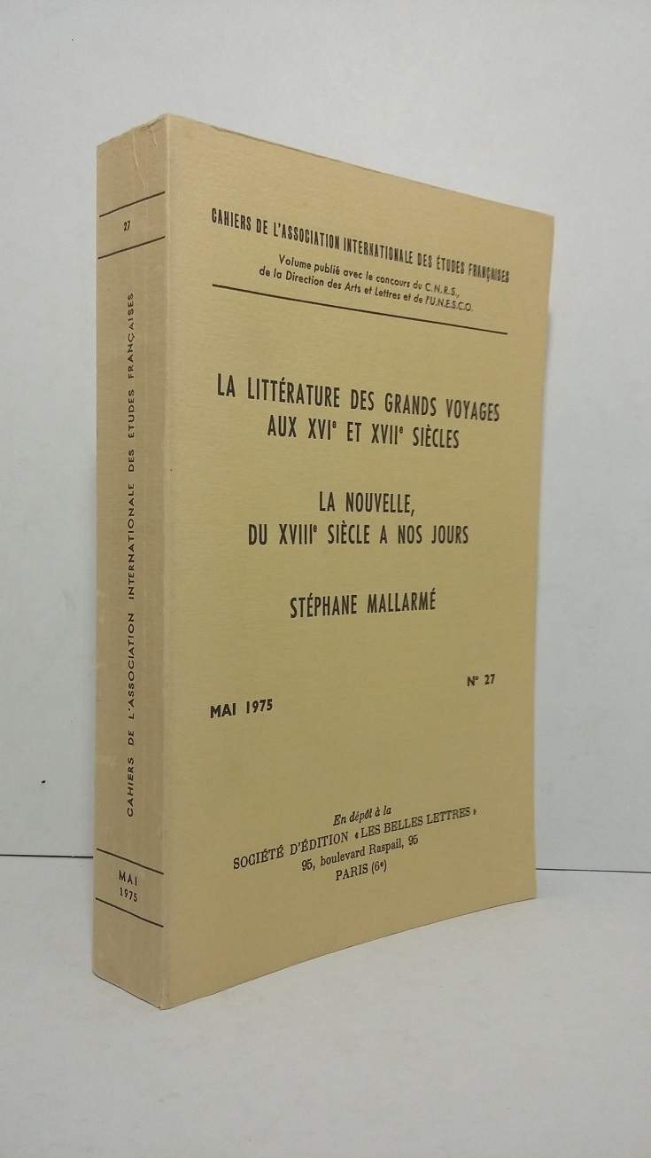 Cahiers de l'Association internationale des Etudes françaises n°27