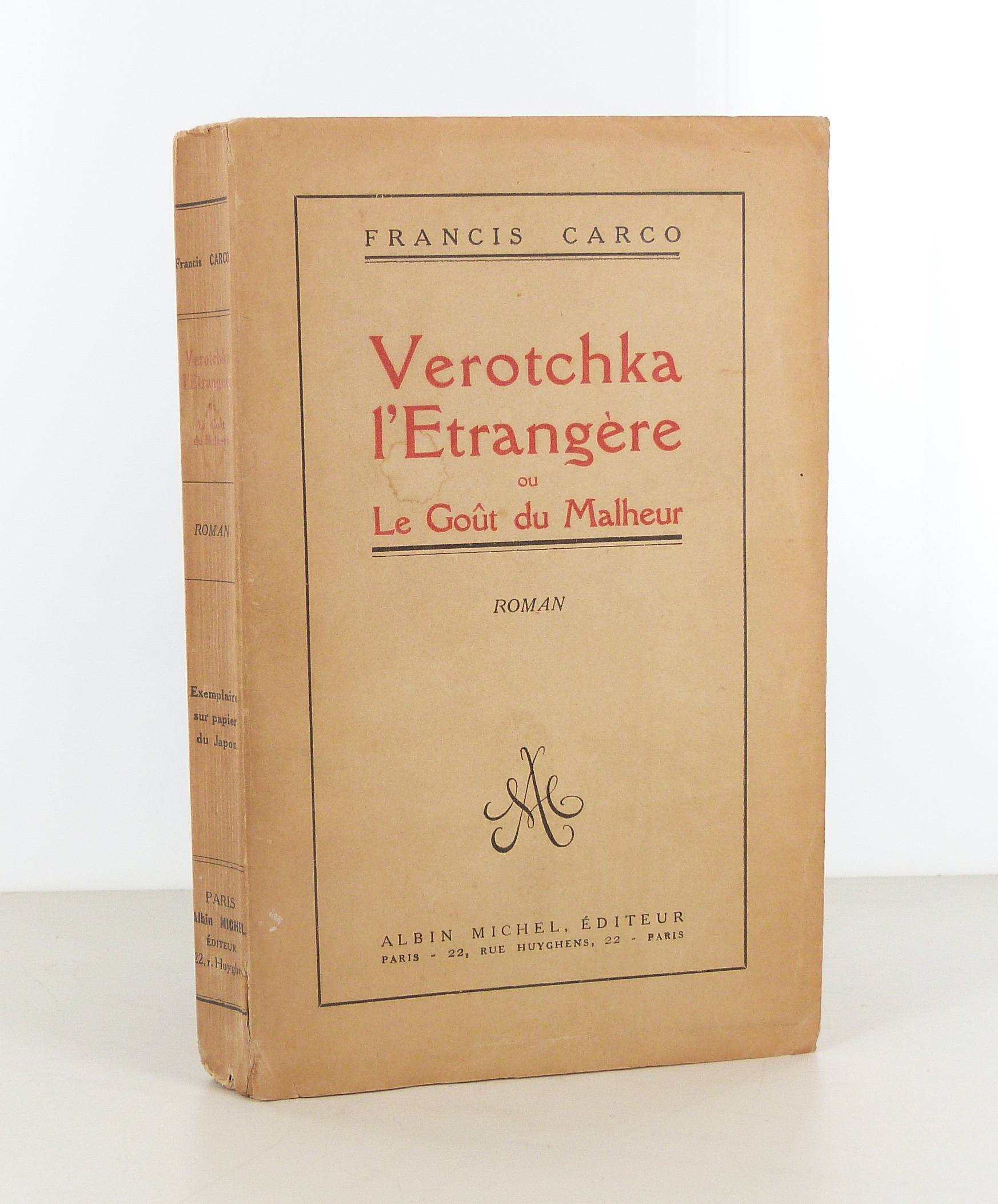 Verotchka l'Étrangère ou le goût du Malheur